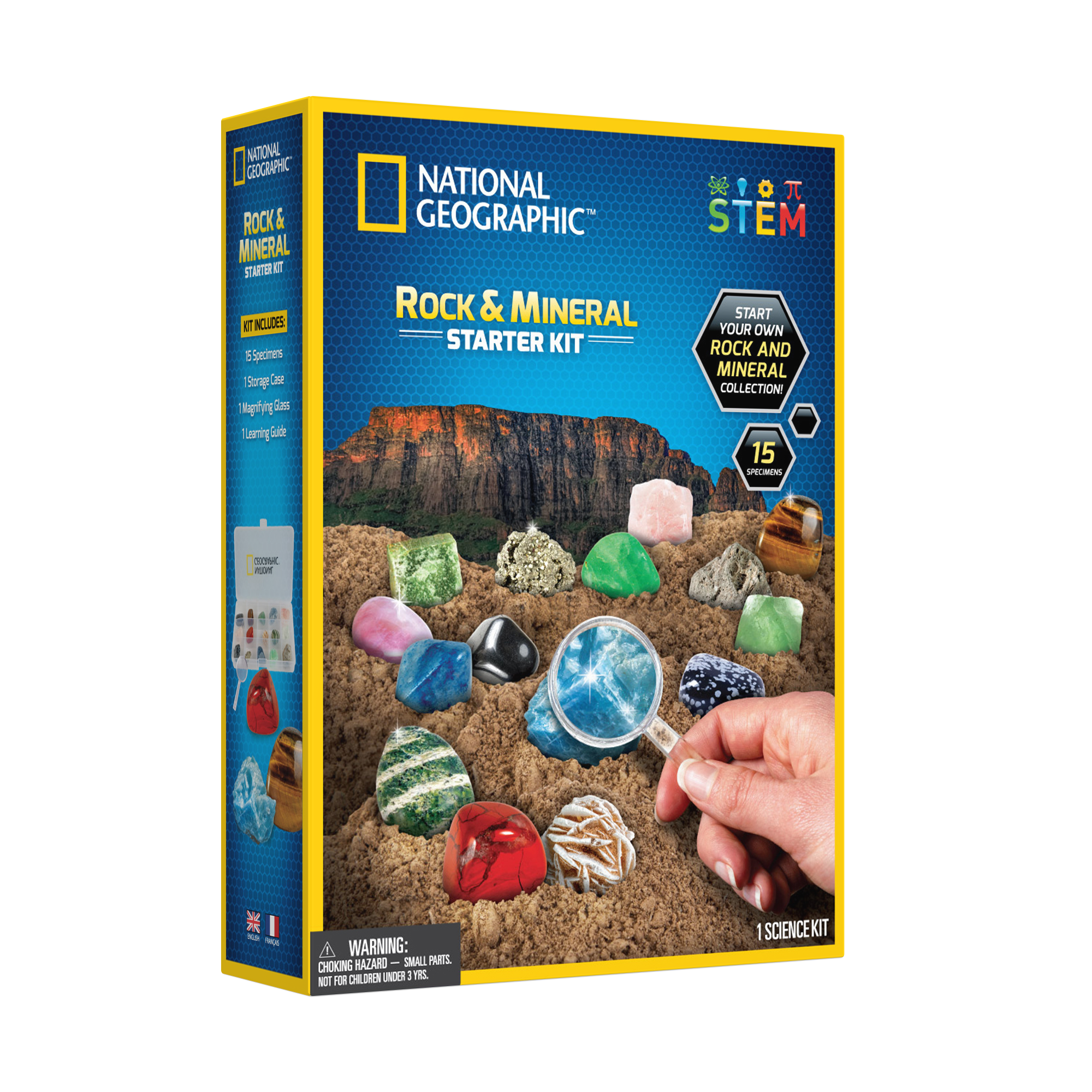 National Geographic Rock + Mineral Starter Kit 2021